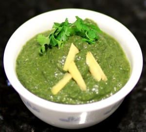 punjabi cooking-Saag in my kitchen