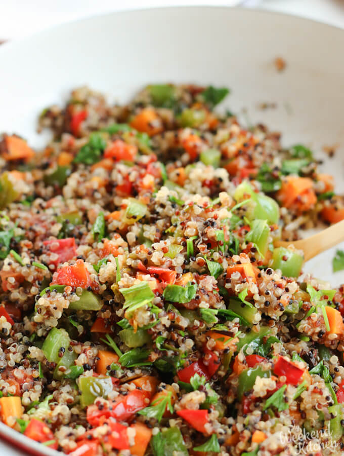 Vegetable Stir fry | Quinoa Pulao | My Weekend Kitchen