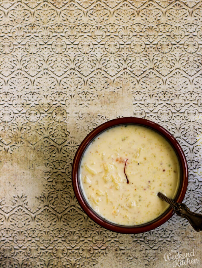 Vegan Rice Pudding Kheer My Weekend Kitchen