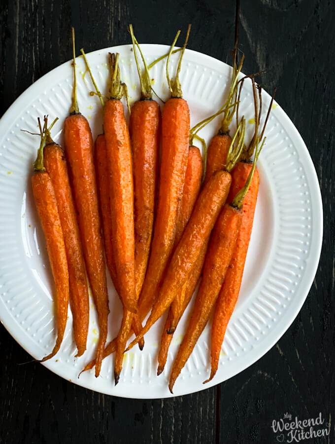 Oven Roasted Carrots | My Weekend Kitchen