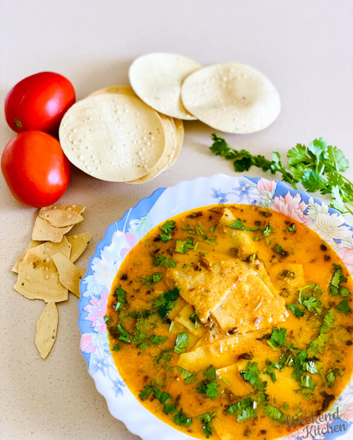 Easy Gatte Ki Sabzi Recipes 2023 - AtOnce